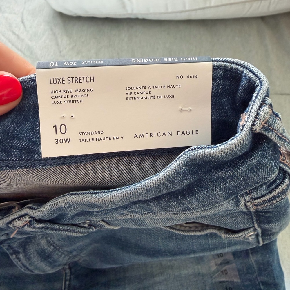 NWT American Eagles High Waisted Skinny - Picture 4 of 5